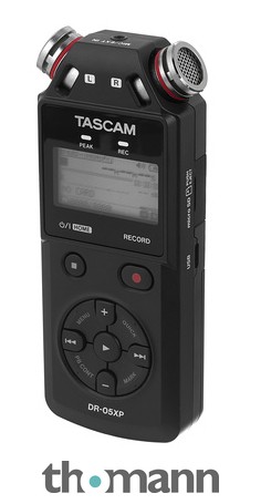 家電 tascam dr-05xp DR-05XP | 2-Channel 32-Bit Float Portable Handheld Recorder With