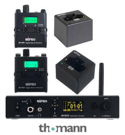 Mipro MI-58-DNT Twin Set – United States