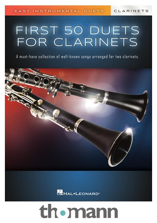 Hal Leonard First 50 Duets Clarinet – Thomann France
