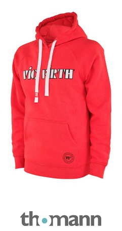Vic Firth Red Hoodie M – Musikhaus Thomann