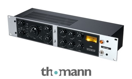BEHRINGER 676 マイクプリアンプ コンプレッサー Behringer 676 Classic Vacuum Tube Preamplifier and FET-Style