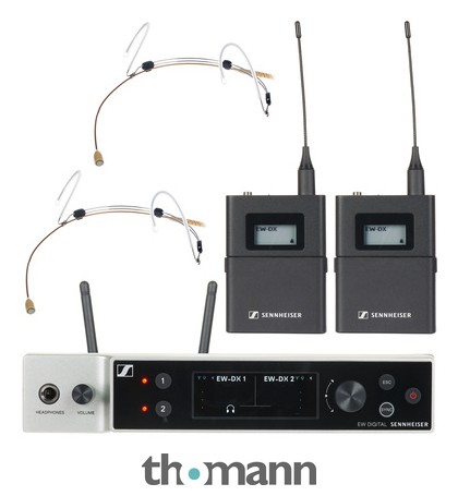 SENNHEISER e608 ドナルドダックダン Sennheiser EW-DX HSPE 2 Dante Set R1-9 – United States