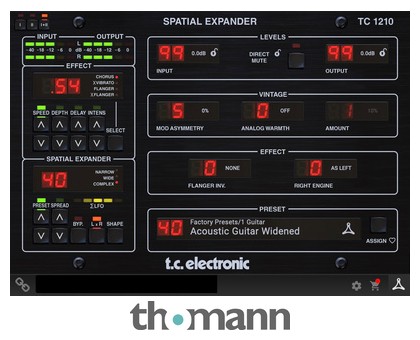 tc electronic TC 1210 Unique Spatial Expande – Thomann Nederland