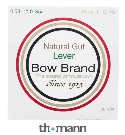 Bow Brand NG 1st G Gut Harp String No.6 – Musikhaus Thomann