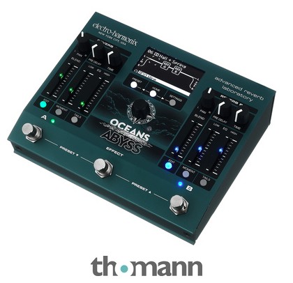 096 electro harmonix OCEANS ABYSS リバーブ Amazon.com: Electro-Harmonix Oceans Abyss Advanced Reverb