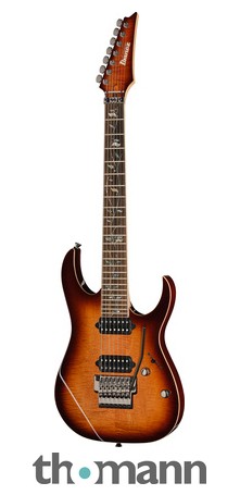 ギター Ibanez j-Custom Series RG8527 Ibanez J Custom RG8527 7-string Electric Guitar - Black Rutile