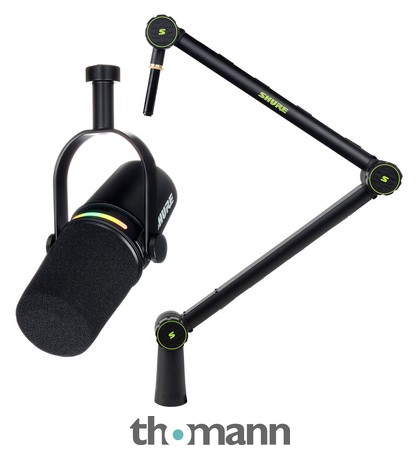 Shure MV7 Plus Broadcast Arm Bundle – United States