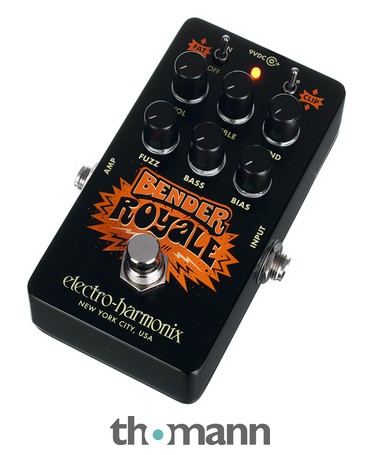 Electro Harmonix Bender Royale Fuzz Black – United States
