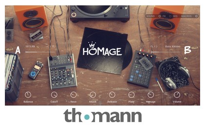 Native Instruments Homage – Musikhaus Thomann