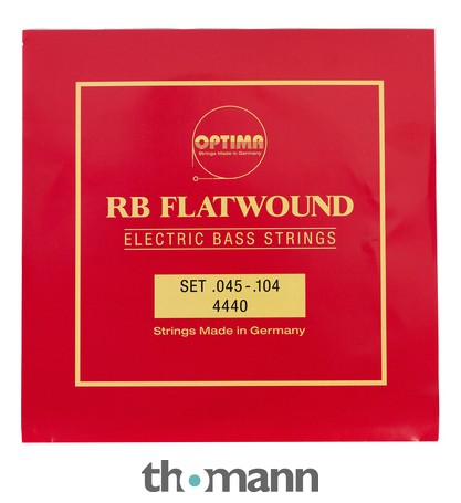 Optima 4440.L RB Flatwound Bass Set – Thomann Portuguesa