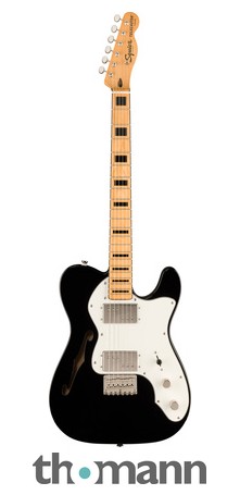 Squier CV 70s Tele Thinline MN BLK – Thomann België