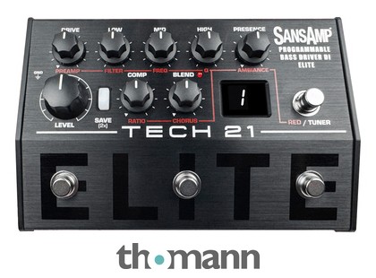 Tech 21 SansAmp Prog Bass Driver Elite – Thomann España