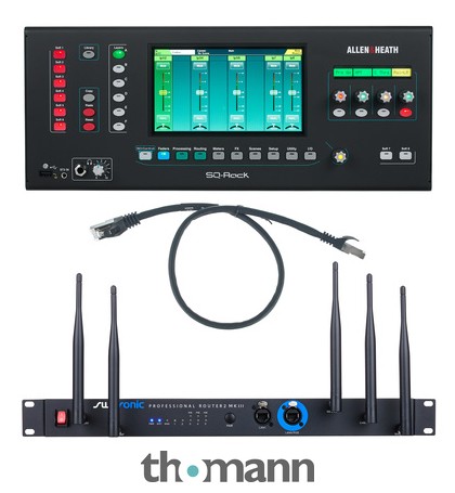 Allen & Heath SQ Rack Router Bundle – Thomann France