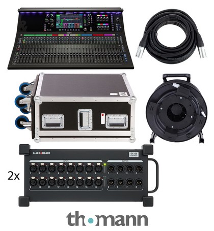 Allen & Heath SQ7+ Stagebox II Bundle – United States
