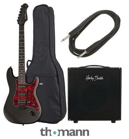 Harley Benton ST-20HSS SBK DNAFX AmP10 Set – United States