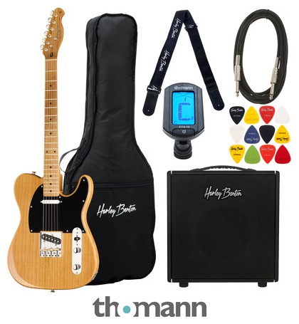 ギター Harley Benton Harley Benton TE-52 NA Std.DNAFX AmP10 Set – Thomann België
