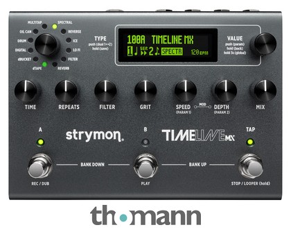 Strymon TimeLine MX Multi Delay – Thomann UK