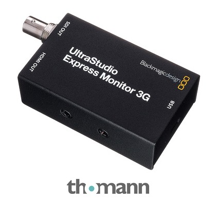 Blackmagic Design UltraStudio Express Monitor 3G – Musikhaus Thomann
