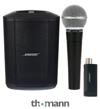 Bose S1 Pro Plus +Shure SM58 Bundle – United States