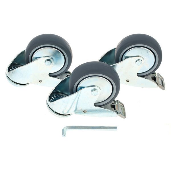 Manfrotto 104G Wheel Set Ø100 with Brake