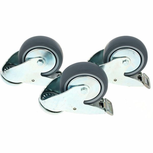 Manfrotto 104G Wheel Set Ø100 with Brake