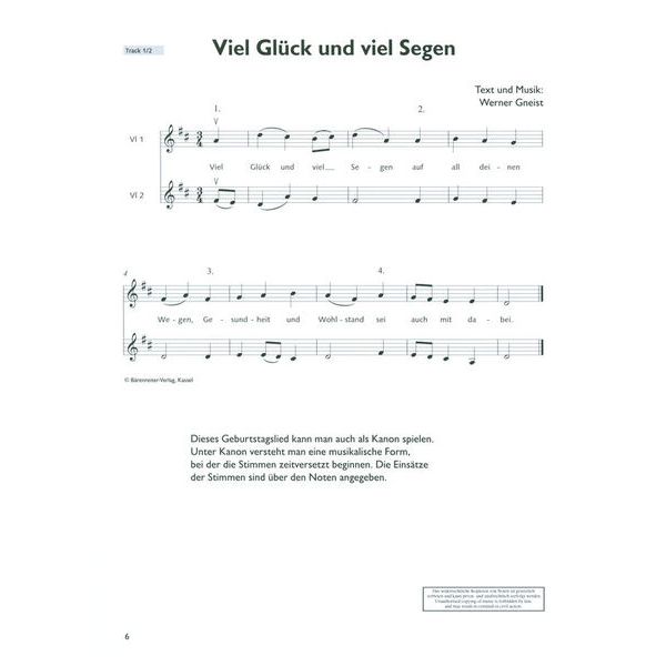 Schott Old Mac Donald spielt Violine