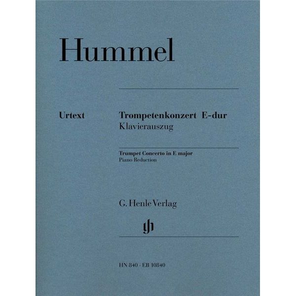 Henle Verlag Hummel Trompetenkonzert E-Dur