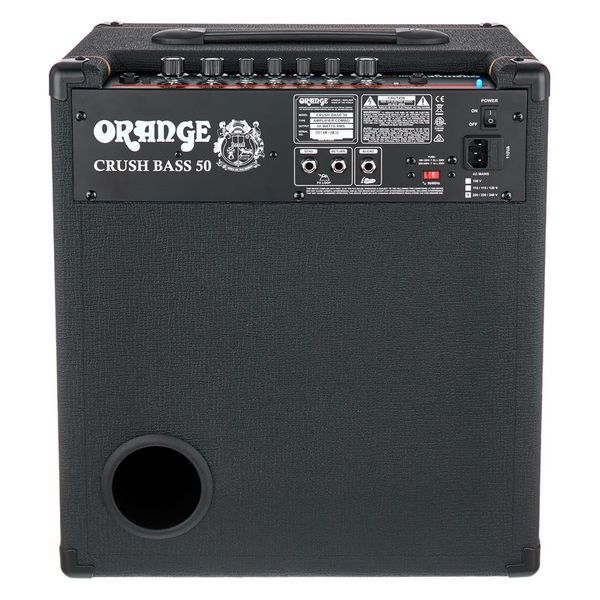 Orange Crush Bass 50 Black