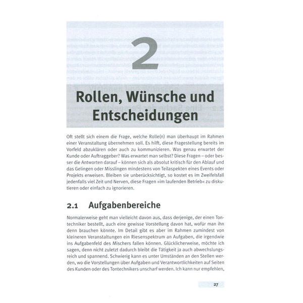 mitp Verlag Live mischen