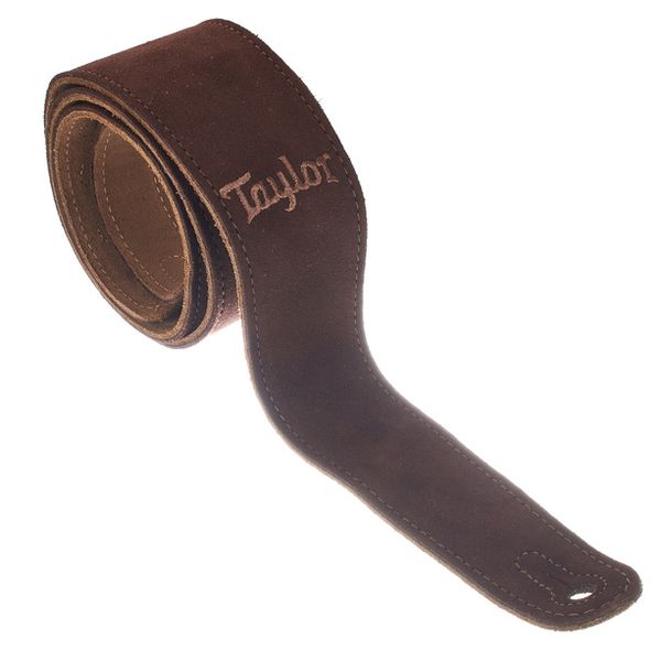 Taylor All-Suede Guitar Strap Brown