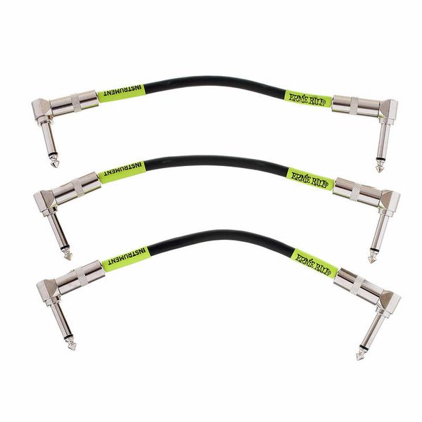 Ernie Ball Patch Cable Black EB6050