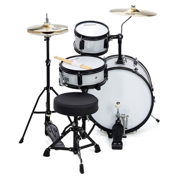 Millenium Youngster Drum Set Silver
