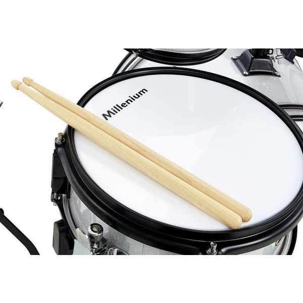 Millenium Youngster Drum Set Silver