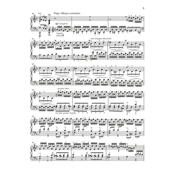 Henle Verlag Bach/Busoni Toccata Piano