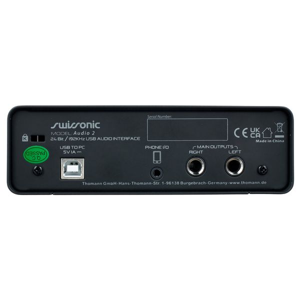 Swissonic Audio 2