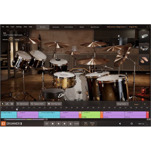 Toontrack EZdrummer 3 Midi Edition