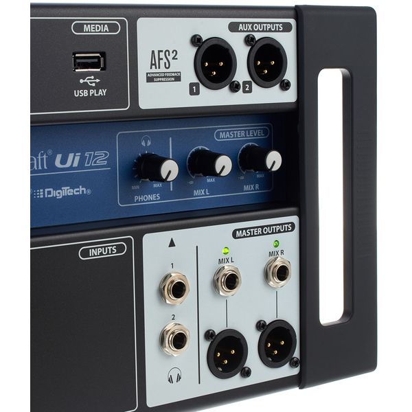 Soundcraft Ui12 Case Bundle