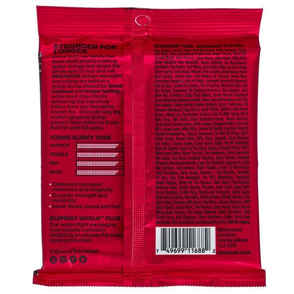 Ernie Ball Burly Slinky Paradigm