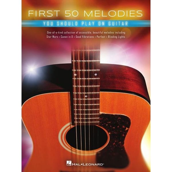 Hal Leonard First 50 Melodies Guitar