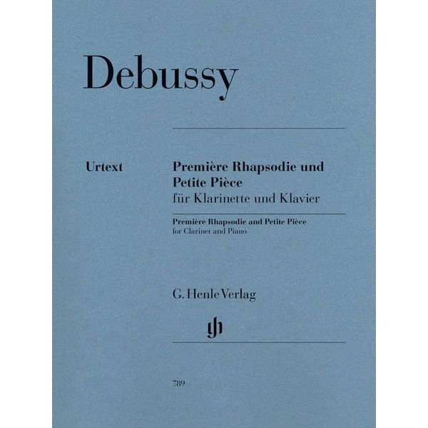 Henle Verlag Debussy Première Rhapsodie