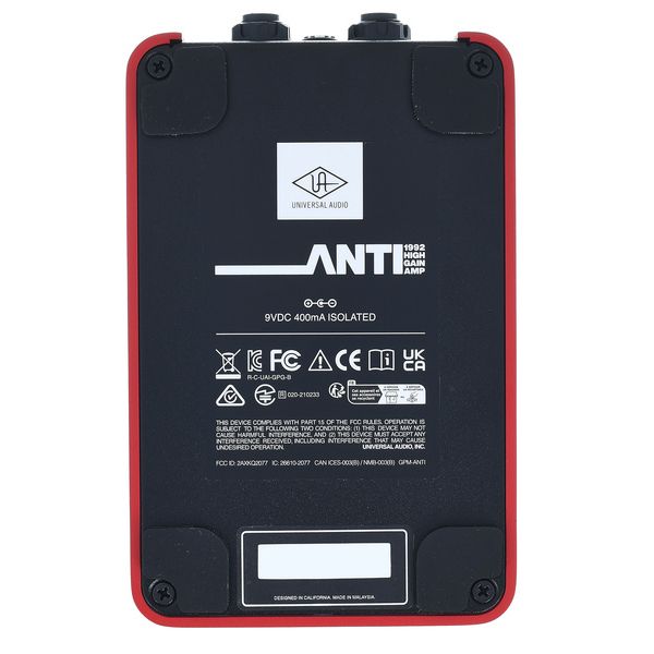 Universal Audio UAFX ANTI 1992 High Gain Amp