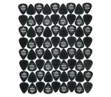 Dunlop Tortex Black Silver .88 72pack