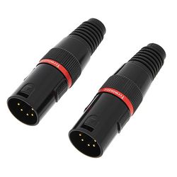 5-pol. XLR-Stecker/-Buchsen