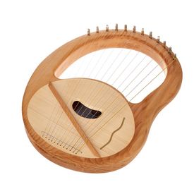 CELTIC PIPING HARP HS Lyre Harp 10 Metal String Instrument Shesham Wood/Lyra Harps/Lyre Harfe/Arpa
