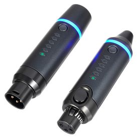Système De Microphone XLR - Émetteur Et Récepteur Audio XLR - Adaptateur De Micro UHF Rechargeable Pour Microphone Dynamique, Mixeur Audio, Système De Sonorisation