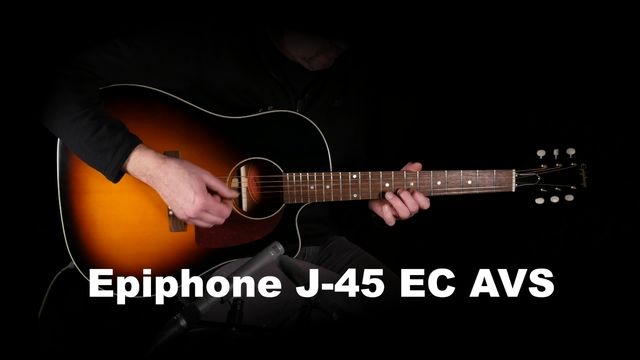 Epiphone J 45 Ec Avs Thomann Uk