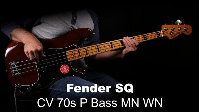 fender sq cv 70s p bass mn wn