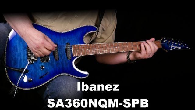 Ibanez Ibanez SA360NQM Sapphire Blue 